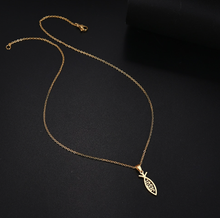 Load image into Gallery viewer, Golden Jesus Pendant necklace Trending Necklace , Gold plated charm,