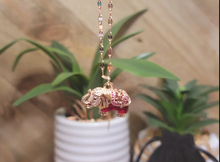 Load image into Gallery viewer, Elegant Elephant: Adorn Yourself with the Radiance of Carnelian