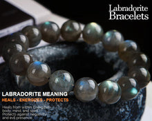 Load image into Gallery viewer, Natural labradorite Bracelet - Stone of transformation