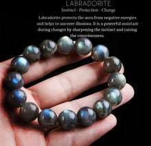 Load image into Gallery viewer, Natural labradorite Bracelet - Stone of transformation