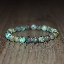 Load image into Gallery viewer, Turquoise Bracelet for Strength Intuition Communication