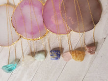 Load image into Gallery viewer, Raw Crystal Necklace- Natural Stones