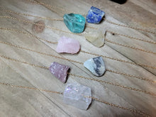 Load image into Gallery viewer, Raw Crystal Necklace- Natural Stones