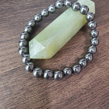 Load image into Gallery viewer, Elegant Hematite Natural Stone Bracelet for concentration & Focus
