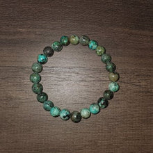 Load image into Gallery viewer, Turquoise Bracelet for Strength Intuition Communication