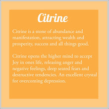 Load image into Gallery viewer, Citrine Bracelet Natural Citrine Stone Solar Plexus Chakra Meditation Bracelet Handmade