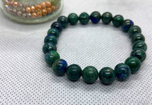 Load image into Gallery viewer, Phoenix Lapis Lazuli Bracelet  8mm self - awareness, self - confidence, self - knowledge,