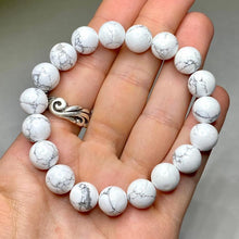 Load image into Gallery viewer, Awareness Bracelet - Howlite bracelet Uplift and Rejuvenate -