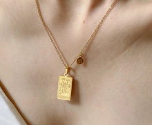 Load image into Gallery viewer, Zodiac Signs Gift , Constellation Sign Necklace , Libra Aquarius Scorpio Leo Pisces Gemini Capricorn Astrology Gift