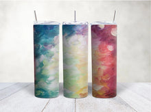 Load image into Gallery viewer, Cute Art lover Tumbler colorful Tumbler Cup with Straw and Lid,
