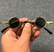 Load image into Gallery viewer, Fashion Small Frame Round Sunglasses Vintage Black Sunglasses | Trendy