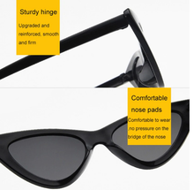 Load image into Gallery viewer, Retro Triangle Cat Eye Sunglasses | Cateye Sunglasses | Retro Sunglasses | Alisa Sunglasses