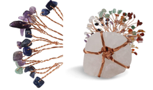 Load image into Gallery viewer, Feng Shui Amethyst Crystal Tree 7 Chakras