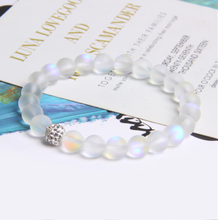 Load image into Gallery viewer, Handmade Moon Stone Bracelet For Bring Luck And Prosperity. Power Bracelet