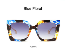 Load image into Gallery viewer, Fashion Big Square Women Luxury Sunglasses Vintage