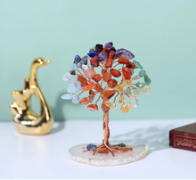 Load image into Gallery viewer, Feng Shui 7 Chakras Crystal Tree