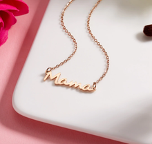 Load image into Gallery viewer, Stainless Steel Mama Necklace Beautiful Gift Necklace Mothers Gift