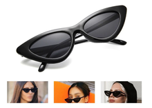 Load image into Gallery viewer, Retro Triangle Cat Eye Sunglasses | Cateye Sunglasses | Retro Sunglasses | Alisa Sunglasses