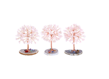 Load image into Gallery viewer, Feng Shui Rose Quartz Crystal Tree