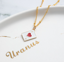 Load image into Gallery viewer, Punk Style Lovely Poker Necklace - Trendy necklace Gold tone