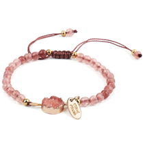 Load image into Gallery viewer, Natural Amethyst Bracelet, Handmade Semi Precious Gemstone 4mm