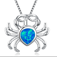 Load image into Gallery viewer, Trendy Crab Necklace -Silver tone - Gift for her