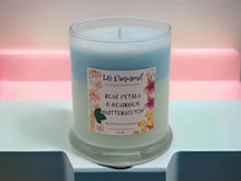 Load image into Gallery viewer, Rose Petals &amp; Bourbon Butterscotch Soy Wax Scented Candle 12 OZ
