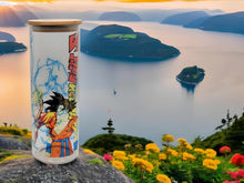 Load image into Gallery viewer, Dragon Ball Z Beer Can glass | Boho Coffee Glass 24 OZ
