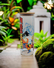 Load image into Gallery viewer, Dragon Ball Z Beer Can glass | Boho Coffee Glass 24 OZ
