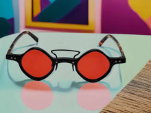 Load image into Gallery viewer, Fashion Small Frame Round Sunglasses Vintage Black Sunglasses Steampunk
