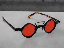 Load image into Gallery viewer, Fashion Small Frame Round Sunglasses Vintage Black Sunglasses Steampunk
