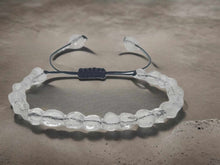 Load image into Gallery viewer, Clear Quartz Irregular 5mm Healing Bracelet Natural crystal Bracelet Adjustable
