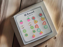 Load image into Gallery viewer, Exquisite PC Fruit Earrings Gift Set - 9 Pairs, Versatile Styles for Every Occasion
