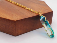 Load image into Gallery viewer, Mermaid Magic Crystal Point Necklace - Daily Necklace Perfect Gift for Her or Him
