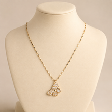 Load image into Gallery viewer, Gold Butterfly Necklace, Sparkling Crystal Pendant, 18 Inch Adjustable Chain, Delicate Jewelry Gift for Her
