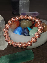 Load image into Gallery viewer, Elevate Your Style with our Lava Stone Beaded Bracelet Collection
