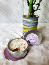 Load image into Gallery viewer, Positive Vibes- Vanilla Chestnut Soy Wax Candle

