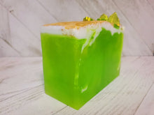 Load image into Gallery viewer, Highly Scented Pineapple &amp; Coconut Glycerin Soap - Palm Oil Free Organic
