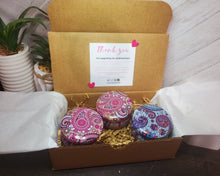 Load image into Gallery viewer, New 3 PCS Natural Soy Wax Candle Sampler Bundle Highly scented - Luxurious
