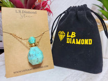 Load image into Gallery viewer, Perfume Bottle Crystal Tianhe Necklace Handmade, Genuine Stone
