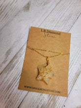 Load image into Gallery viewer, Natural Handmade Crystal Gold Wire Wrapped Citrine Necklace
