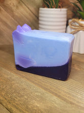 Load image into Gallery viewer, Blueberry Handcrafted Soap, Aloe Vera &amp; Goat Milk Soap Bar,
