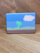 Load image into Gallery viewer, Miami Vice Handcrafted Soap Goat&#39;s Milk Soap Bar Lavender &amp; Chamomile
