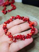 Load image into Gallery viewer, Red Jasper Natural Healing Bracelet Chip Bracelet Natural Bracelet
