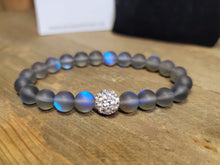Load image into Gallery viewer, Moon Stone Bracelet For  Luck And Prosperity. Power Bracelet 8mm
