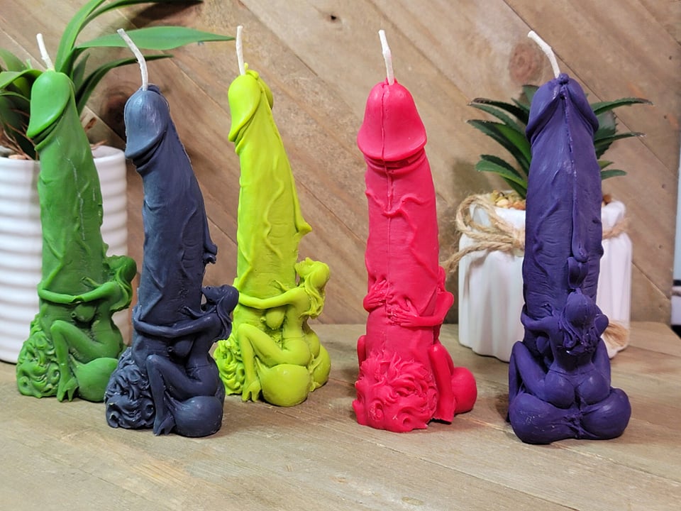 The Penis Candle | Funny Gift | Sexy Gift | Natural Soy Wax Penis Candle