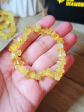 Load image into Gallery viewer, Citrine Bracelet Handmade Genuine Crystal Stretch  Bracelet
