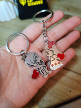 Load image into Gallery viewer, Lover&#39;s matching keychain- Me &amp; you keychain Valentine&#39;s gift
