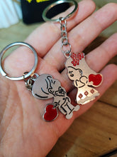 Load image into Gallery viewer, Lover&#39;s matching keychain- Me &amp; you keychain Valentine&#39;s gift
