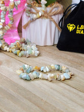 Load image into Gallery viewer, Amazonite  Chip Bracelet Handmade Genuine Crystal Stretch  Bracelet
